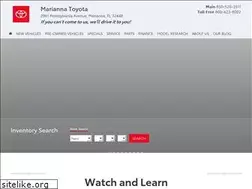 Sites similar to mariannatoyota.com