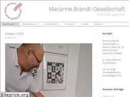 Sites similar to mariannebrandt-gesellschaft.de