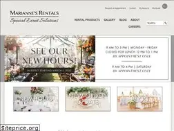 Sites similar to mariannesrentals.com