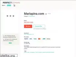 Sites similar to mariapina.com