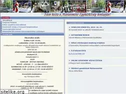 Sites similar to mariaremete.hu