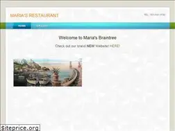 Sites similar to marias-braintree.com