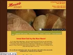Sites similar to mariasitalianbakery.com