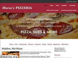 Sites similar to mariaspizza-malden.com