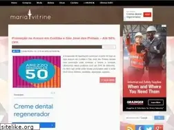 Sites similar to mariavitrine.com.br