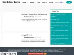Sites similar to maribelajarcoding.com
