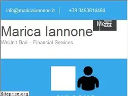 Sites similar to maricaiannone.it
