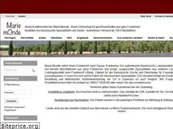 Sites similar to marie-monde.de