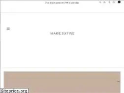 Sites similar to marie-sixtine.com