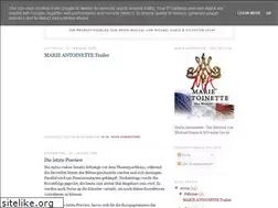 Sites similar to marieantoinettemusical.blogspot.com