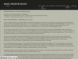 Sites similar to marieelisabethhecker.com