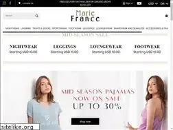 Sites similar to mariefrancelingerie.com