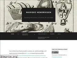 Sites similar to mariekehendriksen.nl