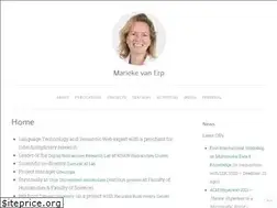 Sites similar to mariekevanerp.com