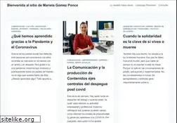 Sites similar to marielagomez.com