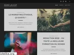 Sites similar to marieleloup.org