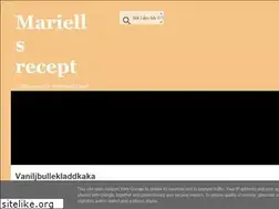 Sites similar to mariellsrecept.blogspot.com