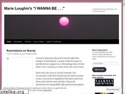 Sites similar to marieloughin.com