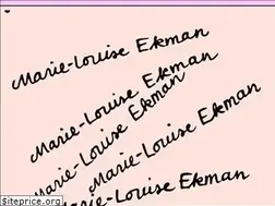 Sites similar to marielouiseekman.com