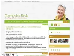Sites similar to marieluisebeck.de
