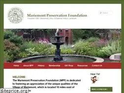 Sites similar to mariemontpreservation.org
