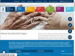 Sites similar to mariengesellschaft.de