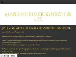 Sites similar to marienheimer-kutscher-ev.de