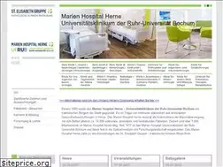 Sites similar to marienhospital-herne.de
