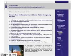 Sites similar to marienkirche-chojna.de