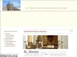 Sites similar to marienkirche-rostock.de