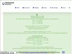 Sites similar to marienschule-bielefeld.de