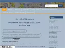 Sites similar to marienschule-steele.de