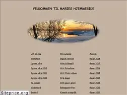 Sites similar to mariepedersen.com