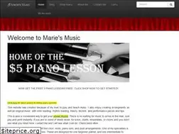 Sites similar to mariesmusic.com