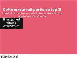 Sites similar to mariesoleilcordeau.com