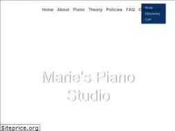 Sites similar to mariespianostudio.com