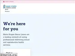 Sites similar to mariestopes.org.sl