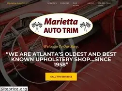Sites similar to mariettaautotrimshop.com