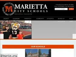 Sites similar to mariettacityschools.k12.oh.us