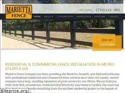 Sites similar to mariettafence.com