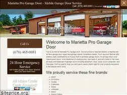 Sites similar to mariettaprogaragedoor.com