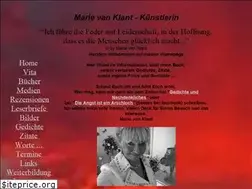 Sites similar to marievanklant.de
