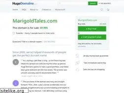 Sites similar to marigoldtales.com