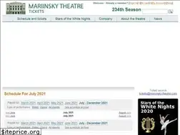 Sites similar to mariinsky-theatre.com
