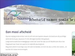 Sites similar to marijkebuursink.nl