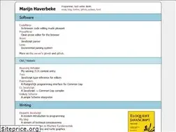 Sites similar to marijn.haverbeke.nl