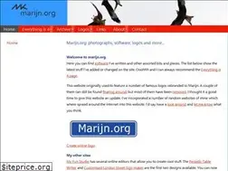 Sites similar to marijn.org
