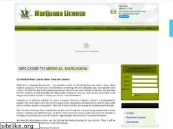 Sites similar to marijuana-license.com