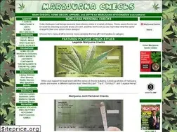 Sites similar to marijuanachecks.com