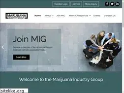 Sites similar to marijuanaindustrygroup.org